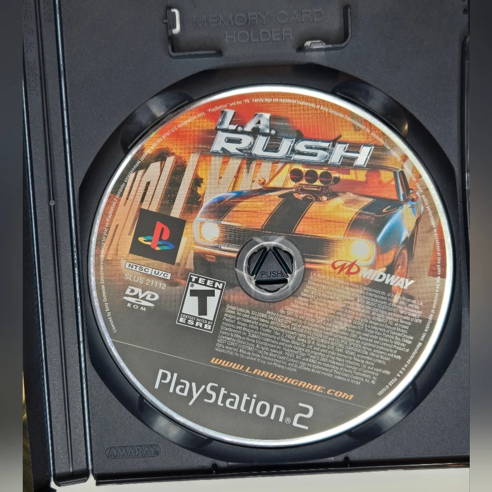 LA Rush for PlayStation 2 - Black